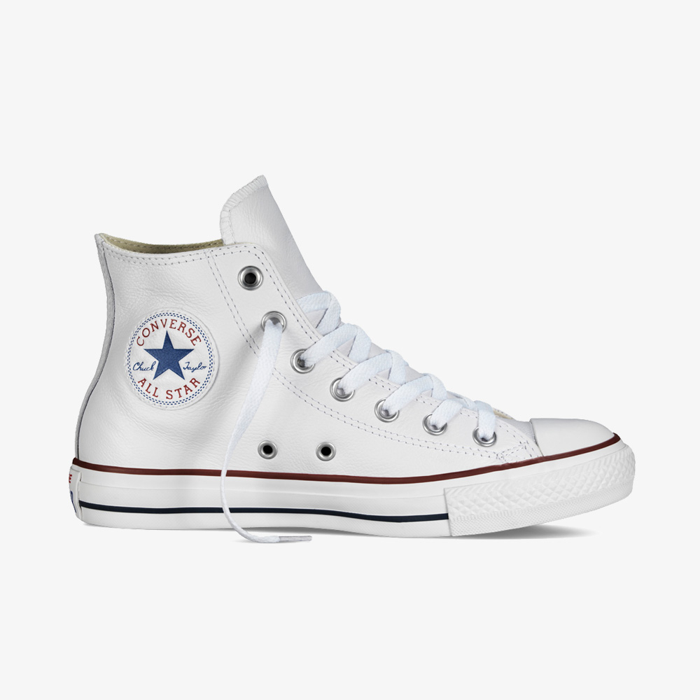 converse all white leather low tops