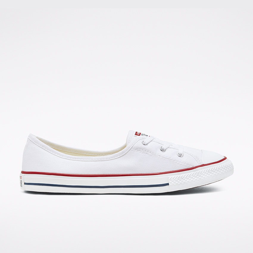 converse ctas ballet lace trainers off white frill